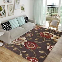 flower carpet living room modern simple european coffee table carpets bedroom decor covered with cute sofa household floor mat