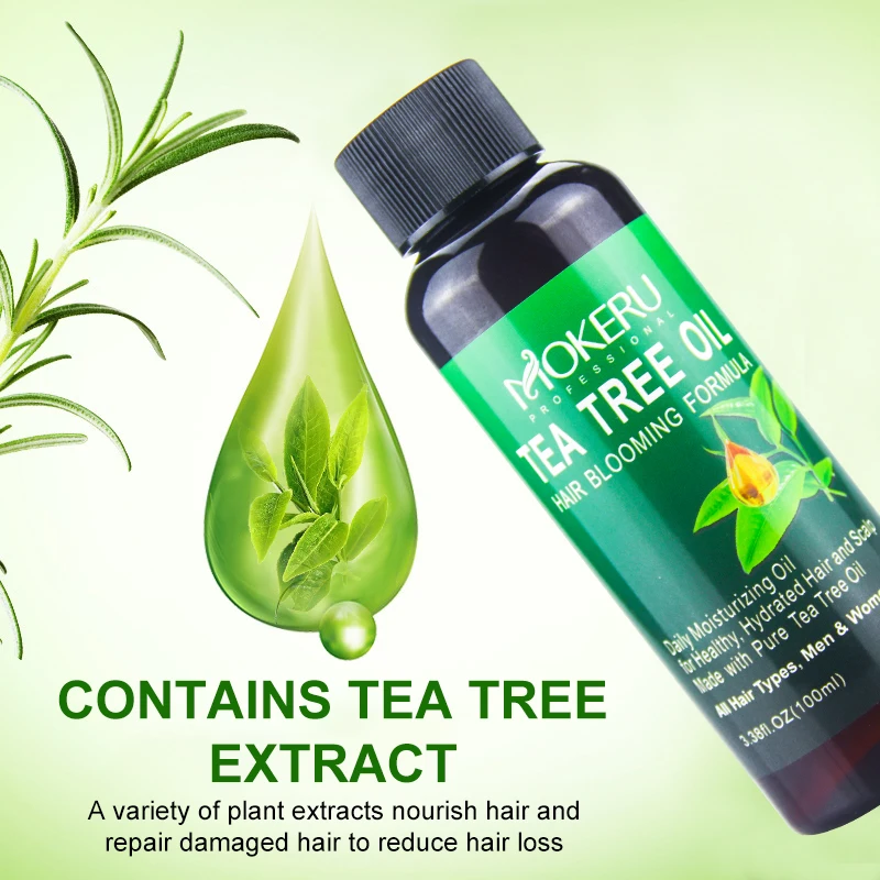 Масло для восстановления поврежденных волос с Чайным Деревом 100 мл