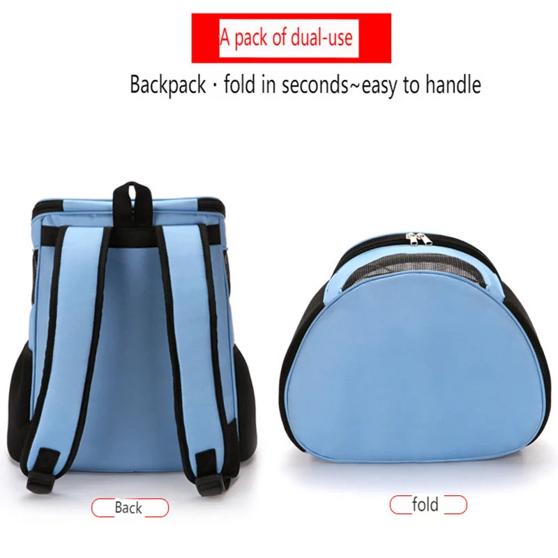 

Переноска для домашних животных, Воздухопроницаемый рюкзак для собак и кошек, переноска для кошек, портативная уличная дорожная подставка для собак