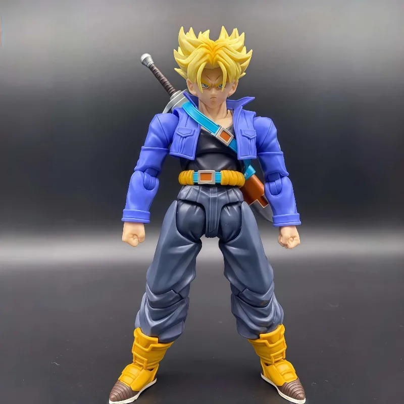 Фото Оригинальная подвижная фигурка Bandai SHFiguarts Dragon Ball Z Super Saiyan Trunks The Boy from the Future в оригинальной коробке №2