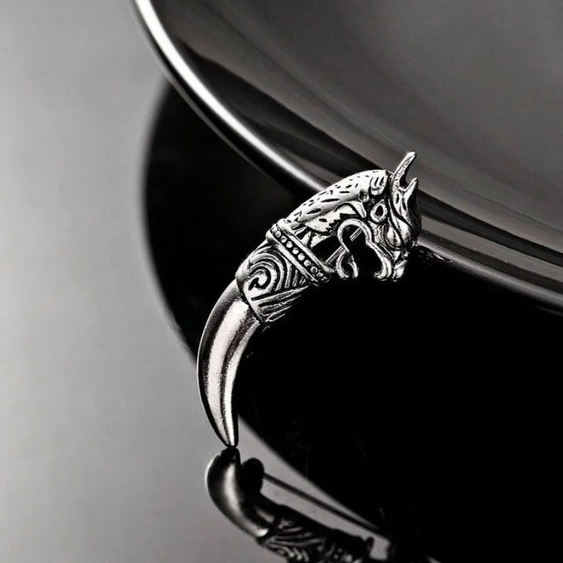 1 шт. Персонализированная ретро брошь в стиле хип-хоп с зубами волка значок модные