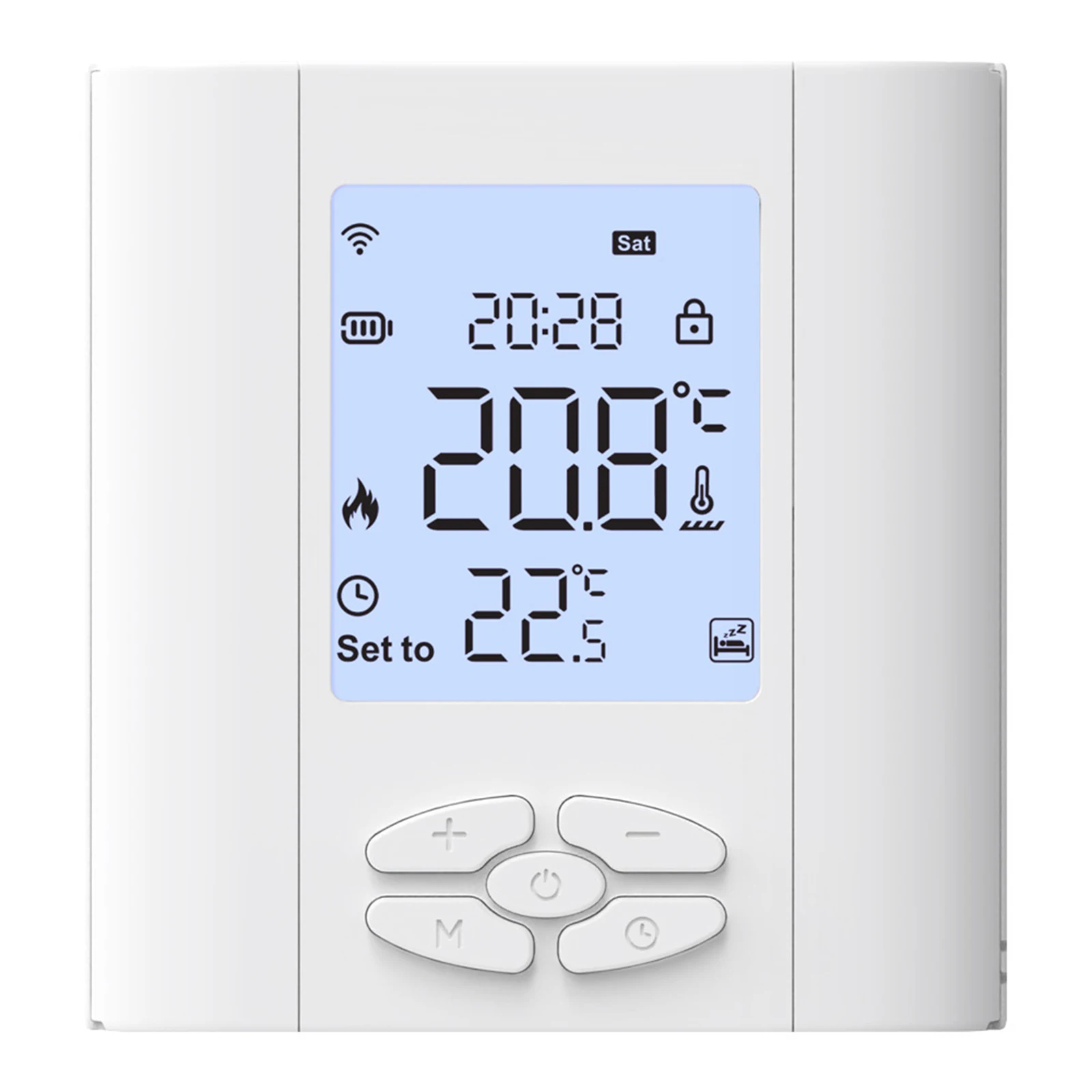 

Fireplace Fire Mat Smart Thermostat Voice Control Weekly Programmable Battery Powered Gas Boiler Mobile Phone Control