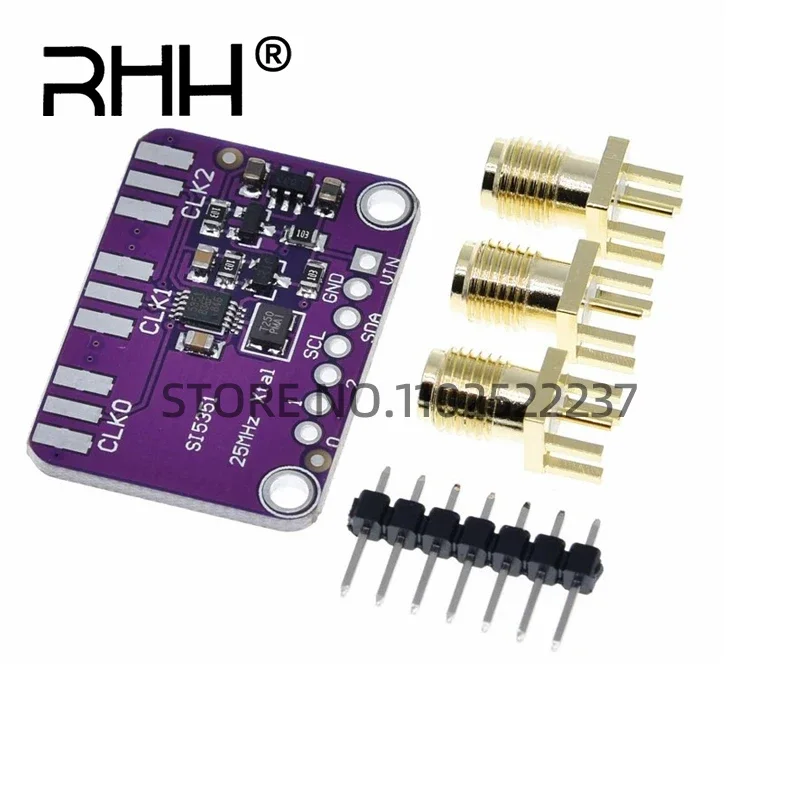 SI5351 Модуль генератора тактовых сигналов Si5351A Генератор частоты высокочастотных