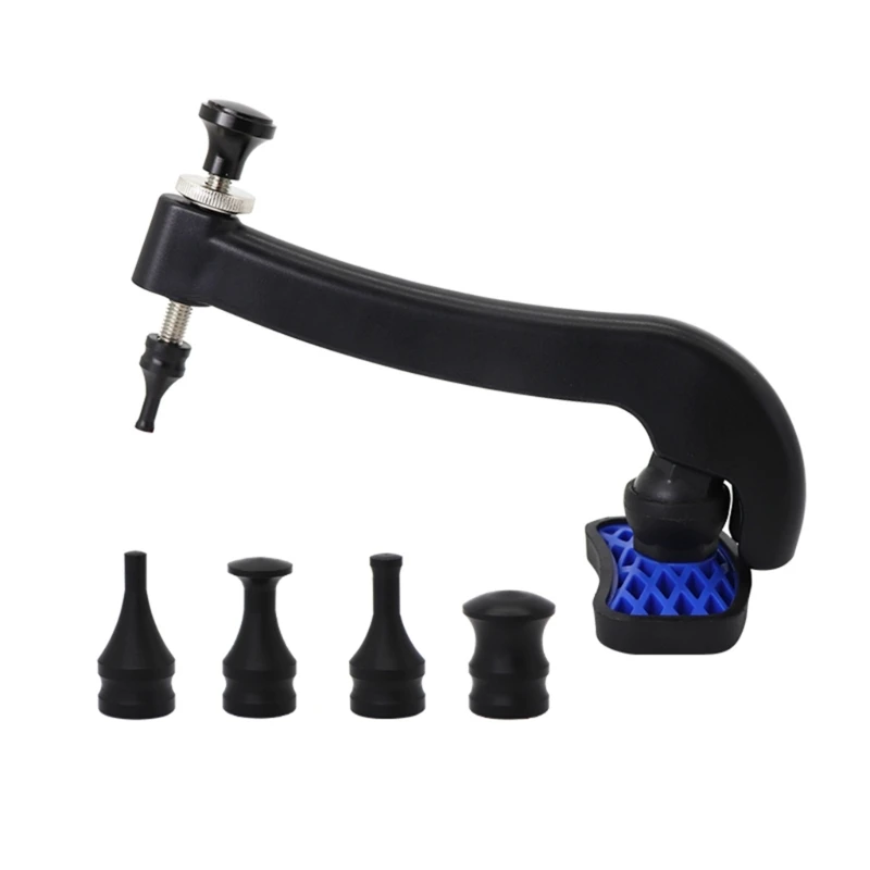 

U90C Dent Repair Kit Knock-down Tool Tap Down Pen with 3 Rubber Heads Dent Removal Tools Car Tap Down