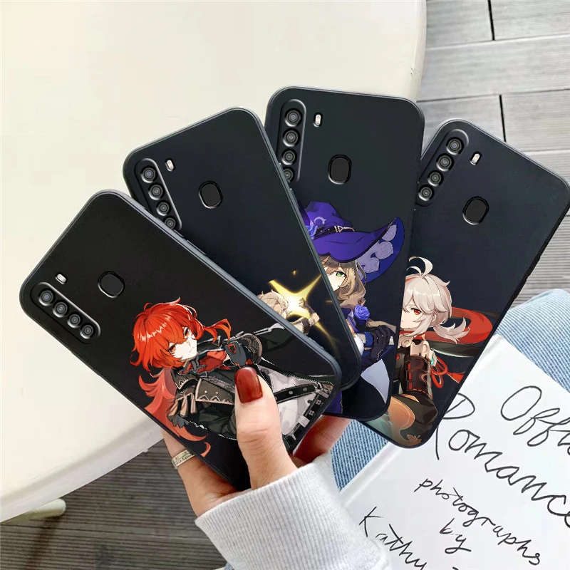 

Genshin Impact Project Game Phone Case For Samsung Galaxy A32 4G 5G A51 4G 5G A71 4G 5G A72 4G 5G Soft Funda Back Carcasa