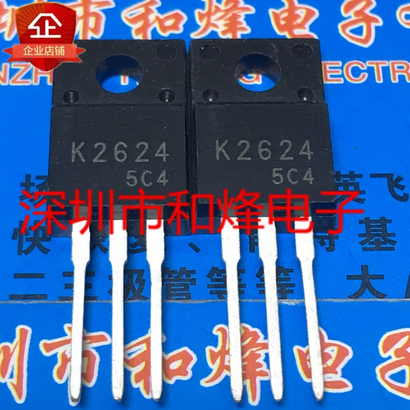 

5 pieces K2624 2SK2624 TO-220F 600V 3.5A