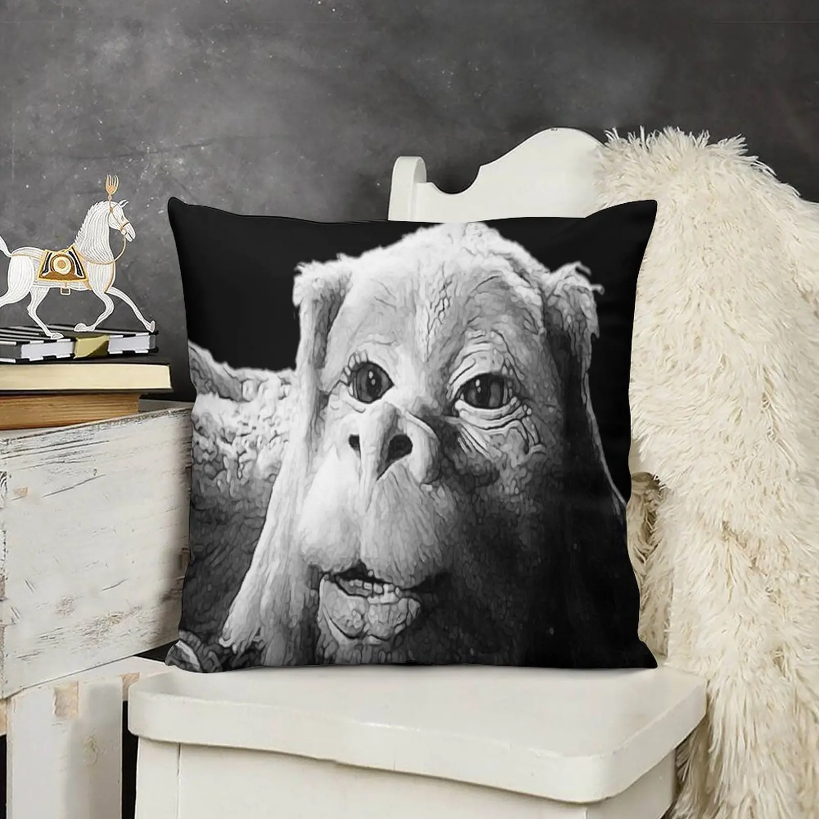 Falkor The Дракон Удачи From Neverending Story Design декоративная подушка рождественские