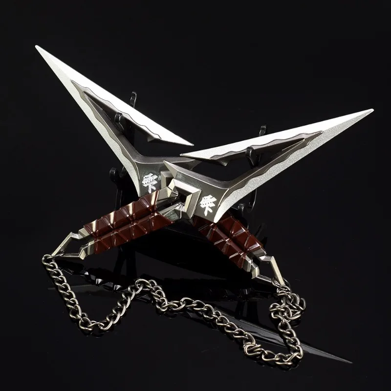 Периферийная модель из сплава Kuronami No Yaiba Ninja Kunai Valorant 18 см