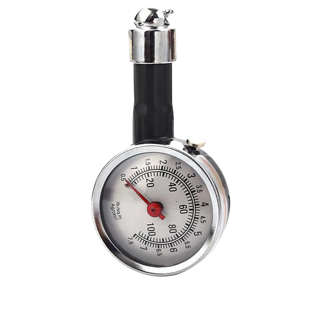 

Mechanical Gauge Tire Pressure Gauge Meter Tire Pressure Pointer 0.5 - 7.5 LBS for Car Automobile Truck Motorcycle