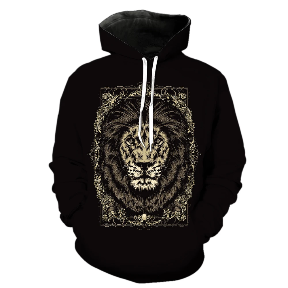 

Diablo Style Illustration Men's Hoodies Hip Hop Funny Tops Streetwear Spring Oversized Unisex 3D Print With Hood Jackets Fashion