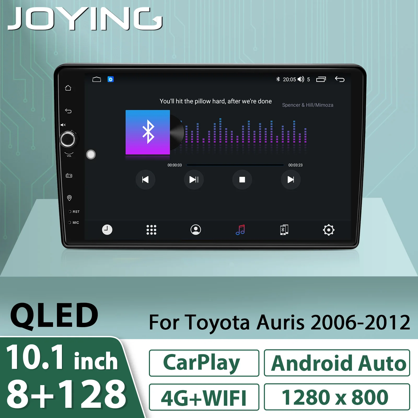 10.1 Inch Car Radio Android For Toyota Auris E150 2006-2012 