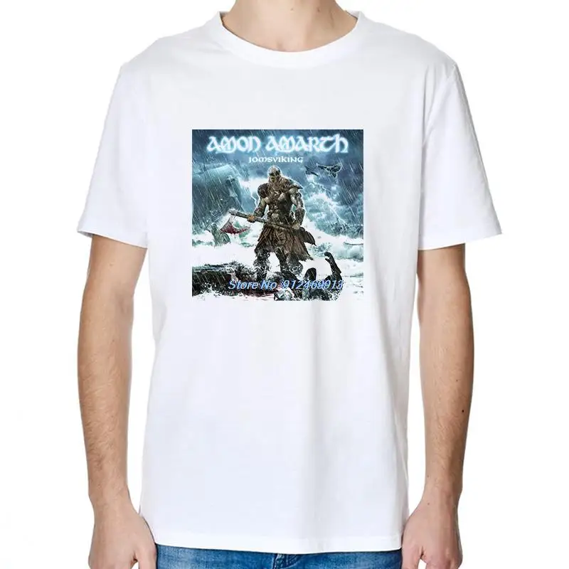 Jomsviking Children Of Bodom Футболка для мужчин Хлопок 100% Футболки с короткими рукавами Топы