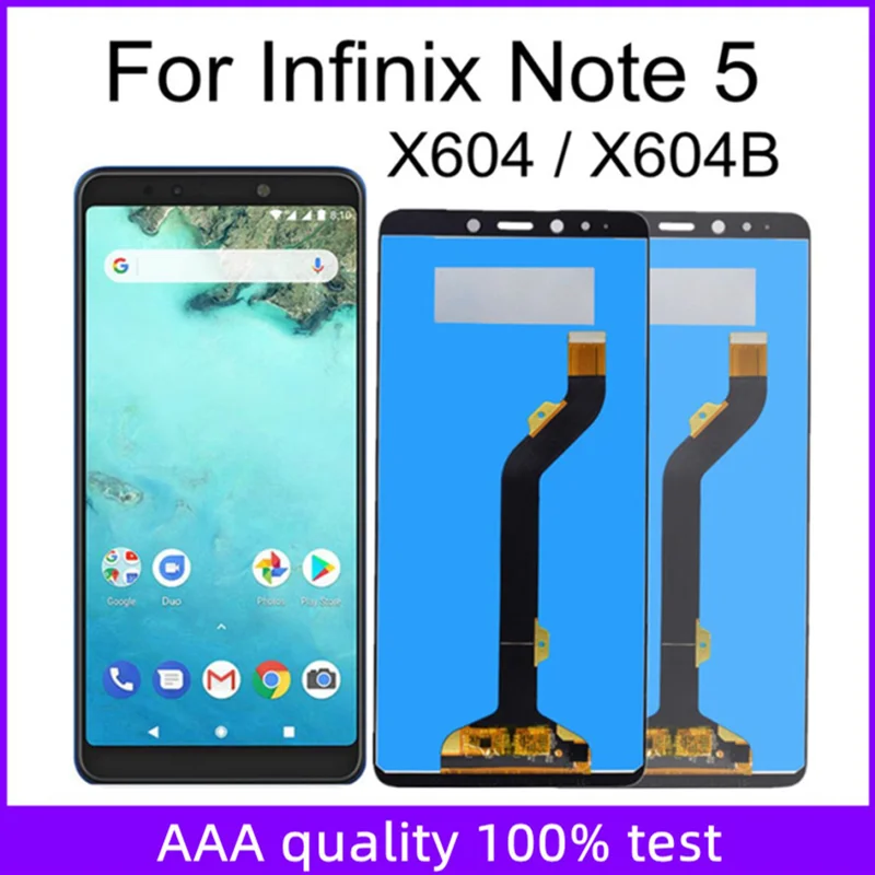 6 0 &quotдля Infinix Note 5 X604 X604B ЖК-дисплей детали для замены Note5