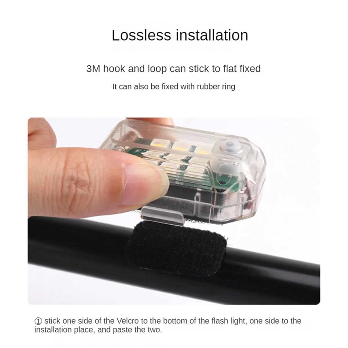 Стробоскоп фотовспышка для мотоцикла автомобиля велосипеда водонепроницаемый