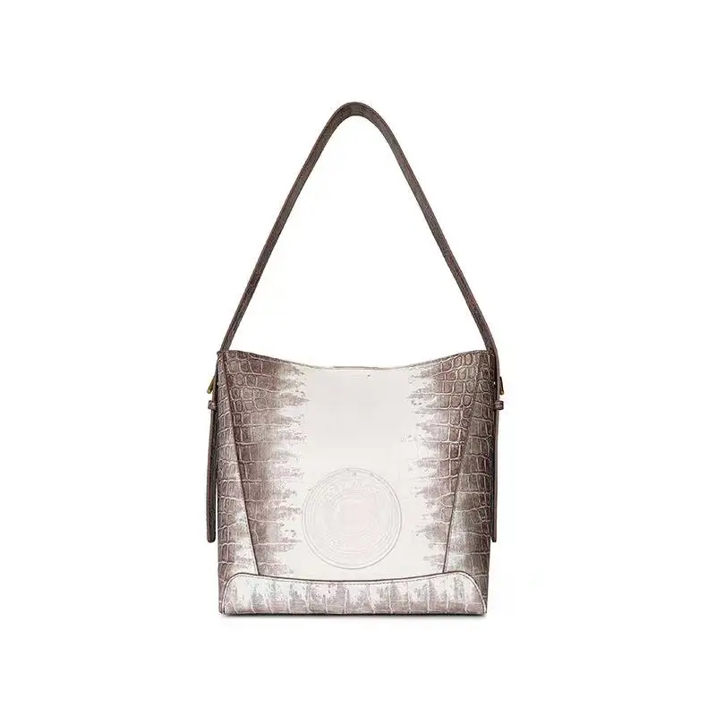 2023 Luxury Crocodile Pattern Handheld One Shoulder Crossbody Bag