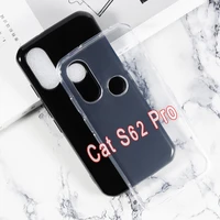 transparent silicone case for cat s62 pro case shockproof clear phone cases for caterpillar cat s62 pro s62pro back cover coque