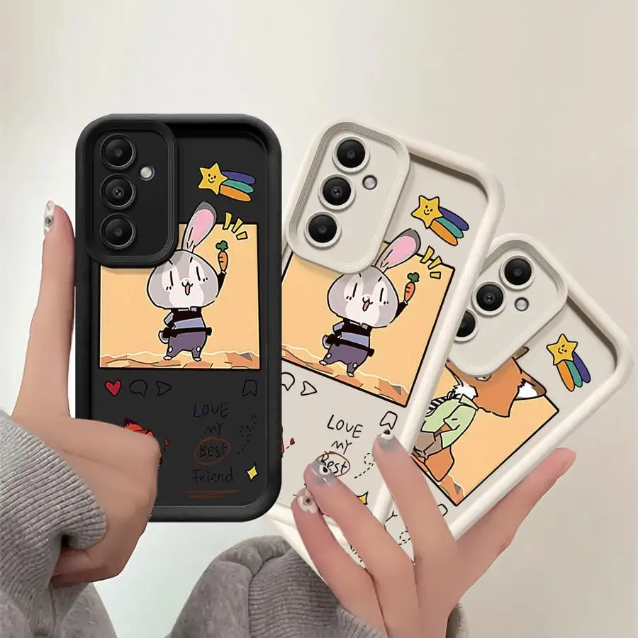 Disney Zootopia Nick Wilde Cute Phone Case for Xiaomi Redmi Note 10 11 12 13 Pro Plus 11S 12S 11pro 10Pro 12Pro Soft TPU Shell