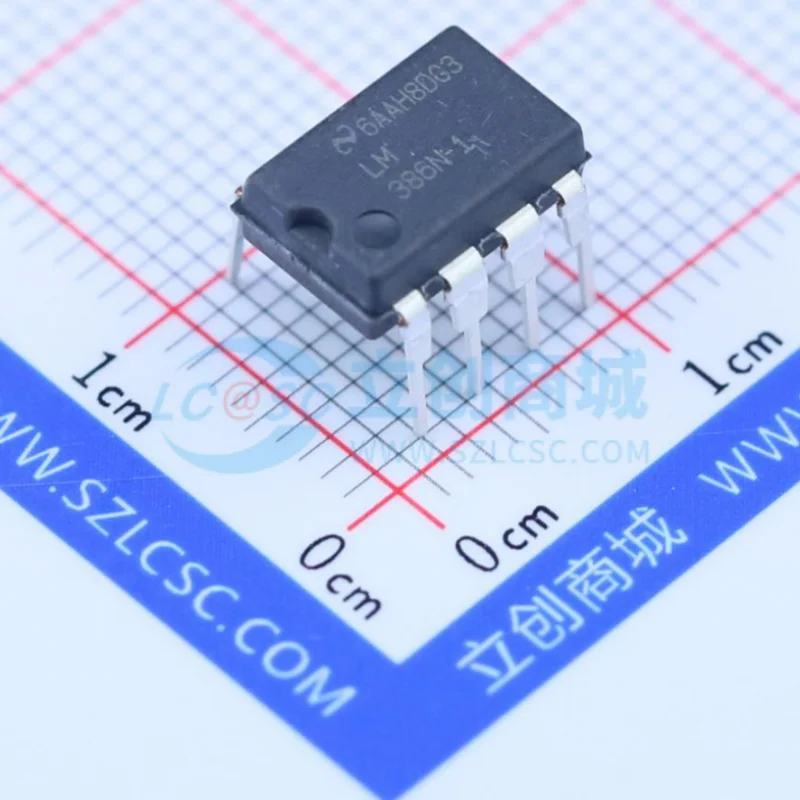 

1 PCS/LOTE LM386N-1 LM386N-1/NOPB LM386N LM386 DIP-8 100% New and Original IC chip integrated circuit