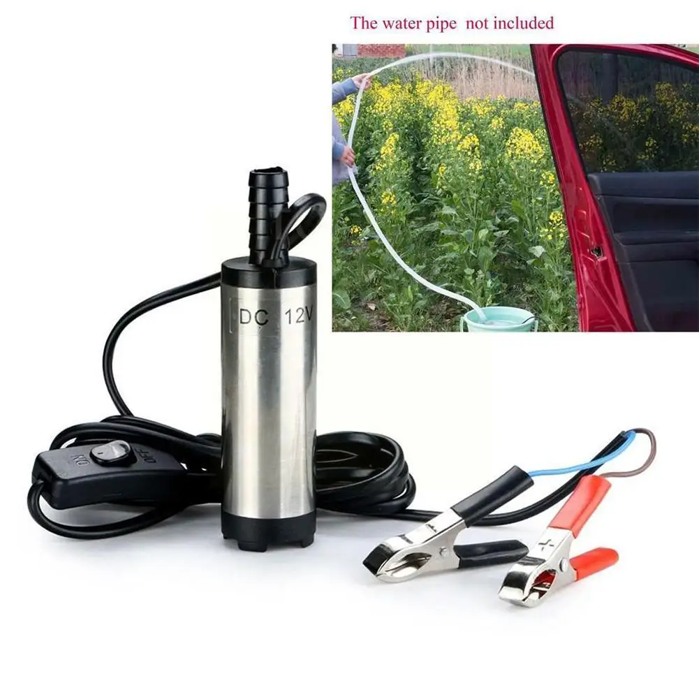 Электрический погружной насос для перекачки масла воды стали 12 л/мин В D1x9