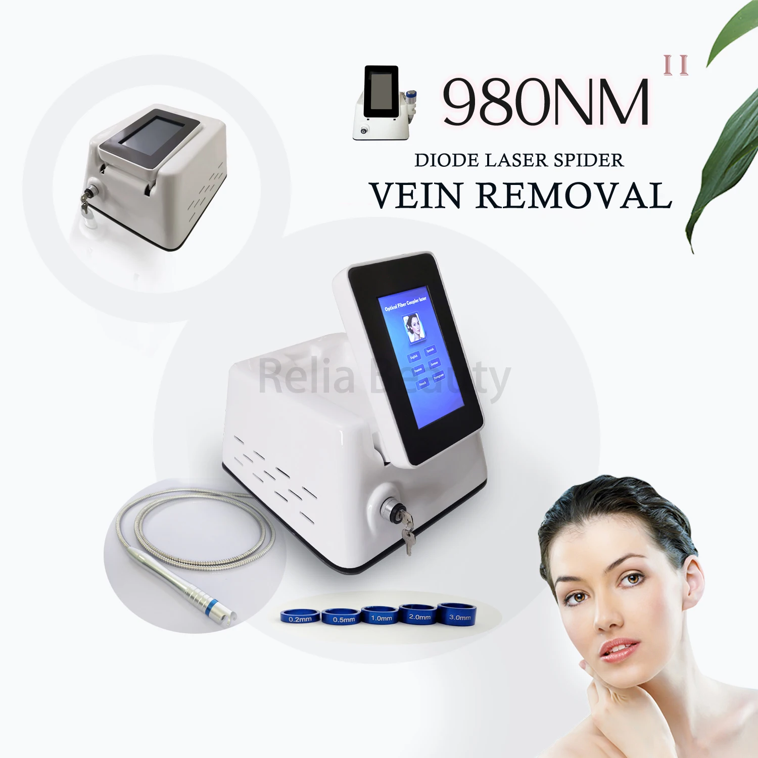 

2022 980nm laser vascular removal/blood vessels removal treatment 15W/20W/30W nice quality professional for salon/clinic Factory