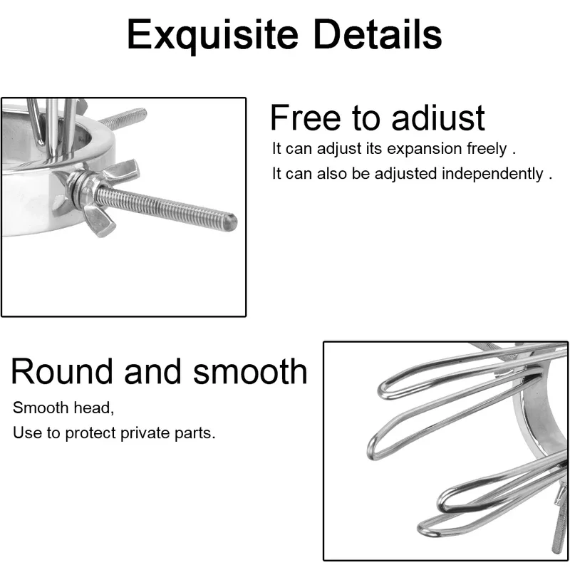 Металлическая Анальная Пробка Для Женщин Вагинальный Расширитель Мужской