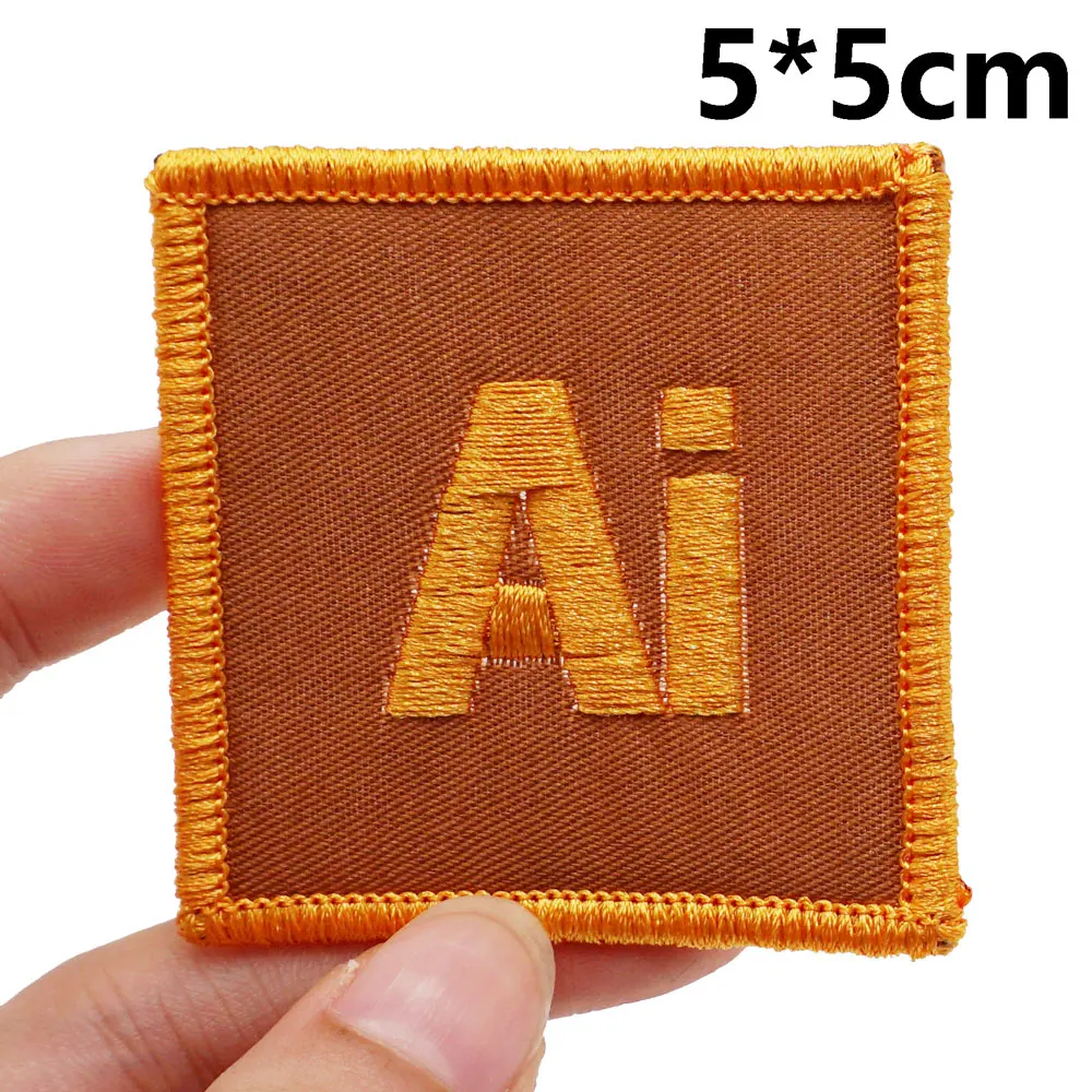 Программное обеспечение логотип вышитые нашивки-аппликация швейная этикетка