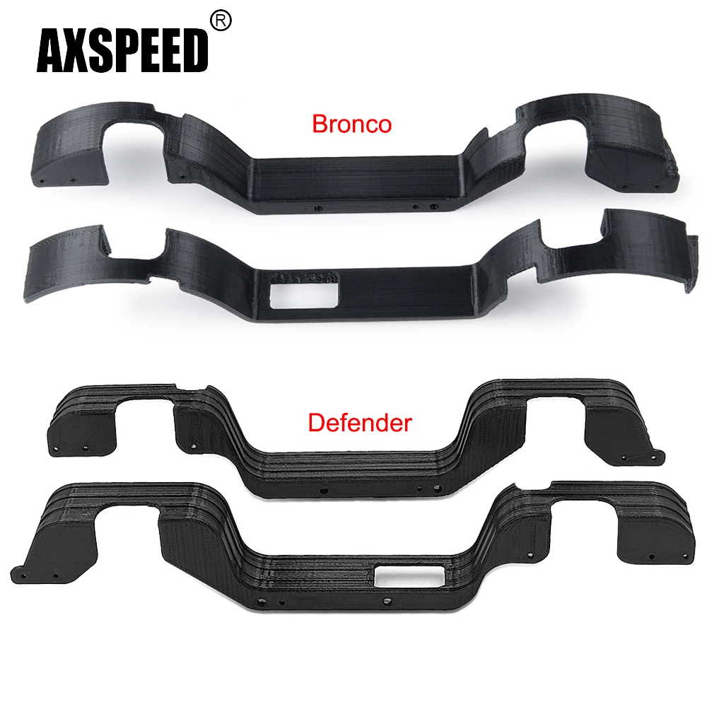 AXSPEED передние и задние внутренние брызговики из углеродного волокна для TRX-4M Defender