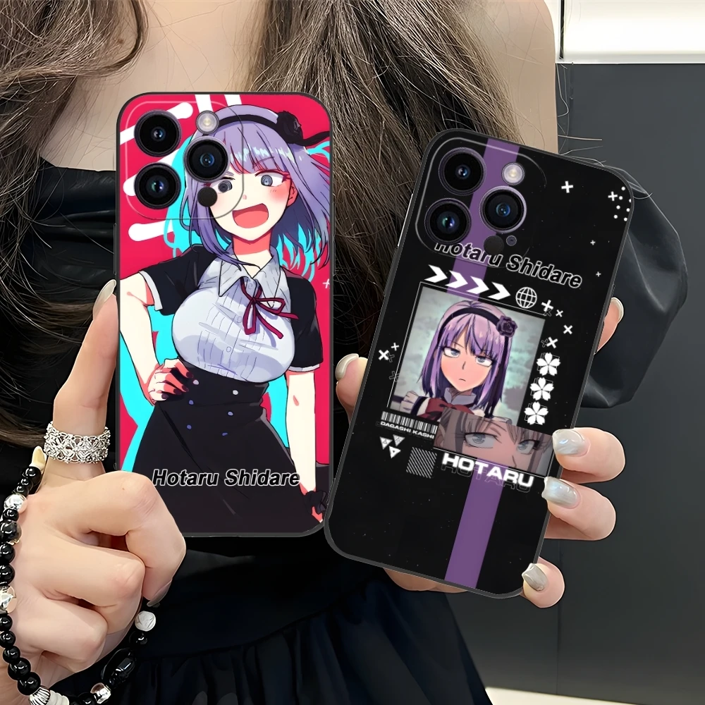 Чехол для мобильного телефона Hotaru Shidare с рисунком iPhone 16 15 14 13 12 11 X XR XS 8 7 Pro Max Plus Mini