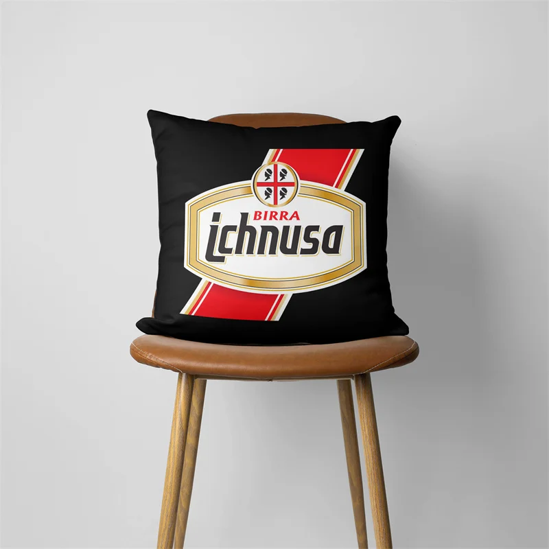 Ichnusa Подушка Чехол подарок для украшения дома 45x45 см квадратная подушка стула 522