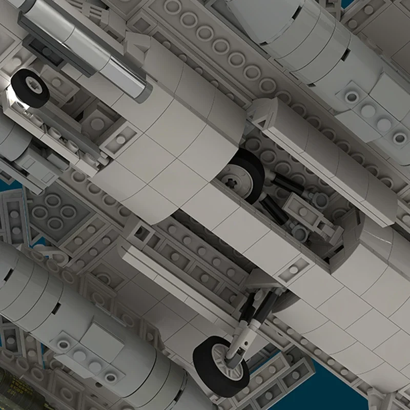 Конструктор Moc военная модель строительный блок драка сокол технология