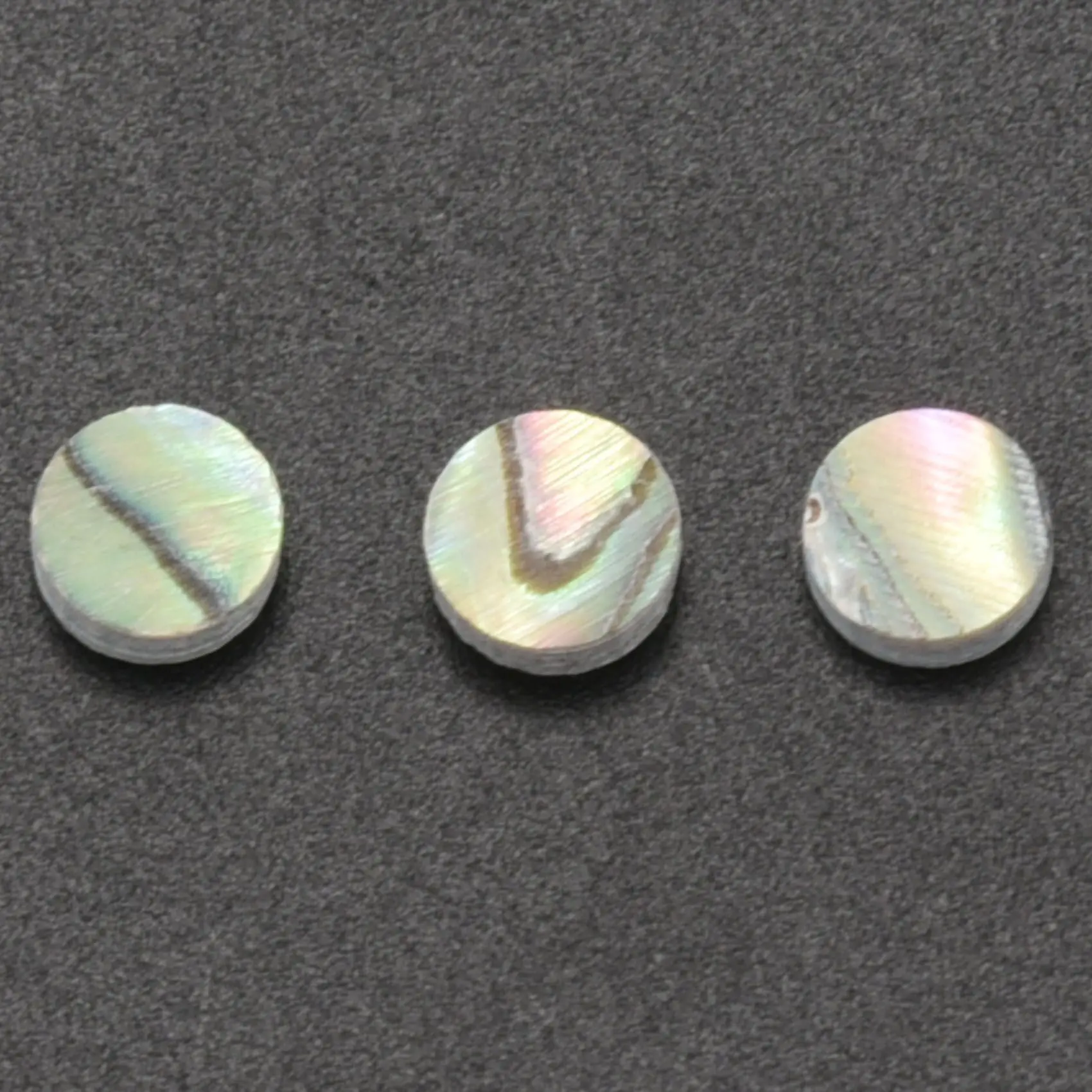 12 шт. новый морское ушко инкрустация в горошек 6 мм боковой маркер для гитары