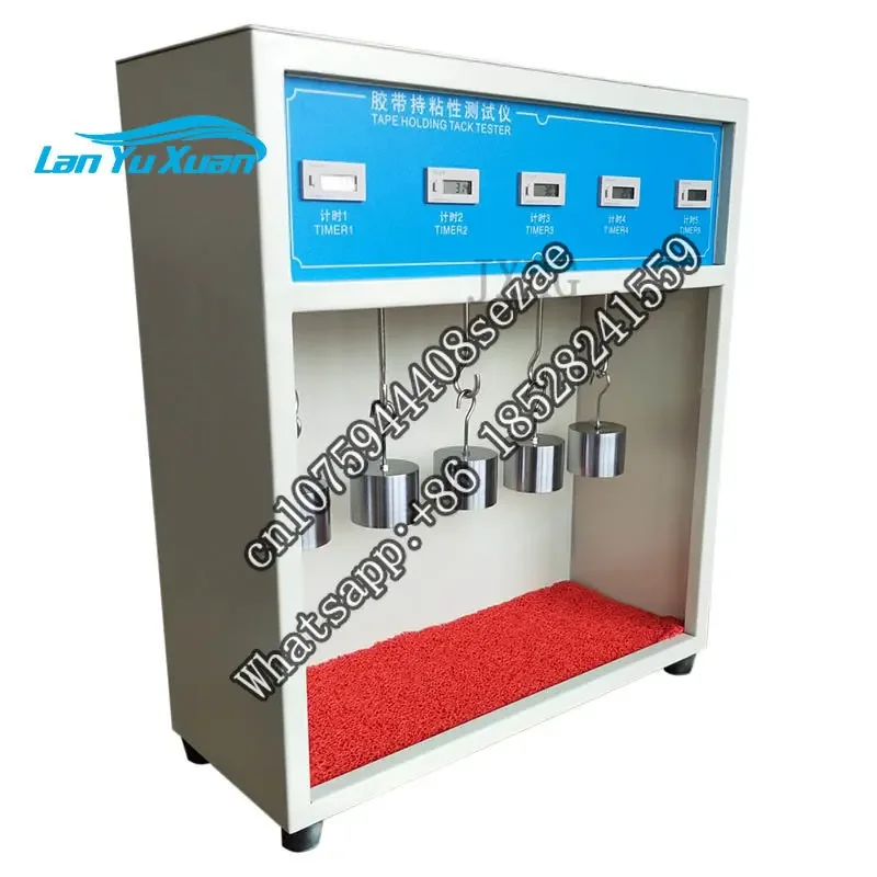 

Прибор для проверки удержания ленты 5 групп клейкой ленты с роликом 2 кг.