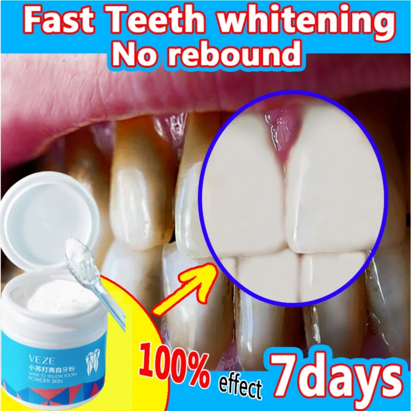 

Baking Soda Teeth Whitening Powder Herbal Pearl Dental Brighten Cleaning Smoke Coffee Stain Remove Tooth Care Essence Toothpaste