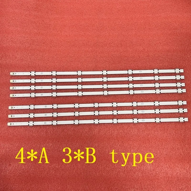 

LED Backlight(7)For 55U6763DB 55AO4USB LUX015504 LUX0155004 55PUS6031 P55US0756A 55U6663DB 55HK6T64U SVV550AK7_UHD_7LED A B