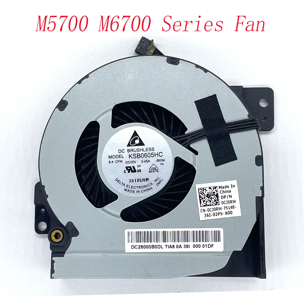 Новый вентилятор охлаждения GPU для ноутбука DELL M5700 M6700 P22F