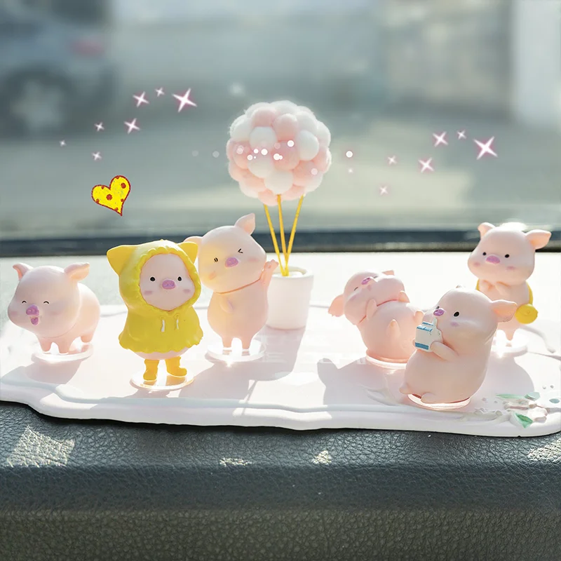 

Piggy Doll Car Accessories Personality High-end Car Interior Accessories Accessories