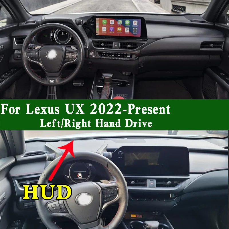 Для 2022 2023 2024 Lexus UX 250h 260h F Спортивный Коврик для приборной панели крышка защита от