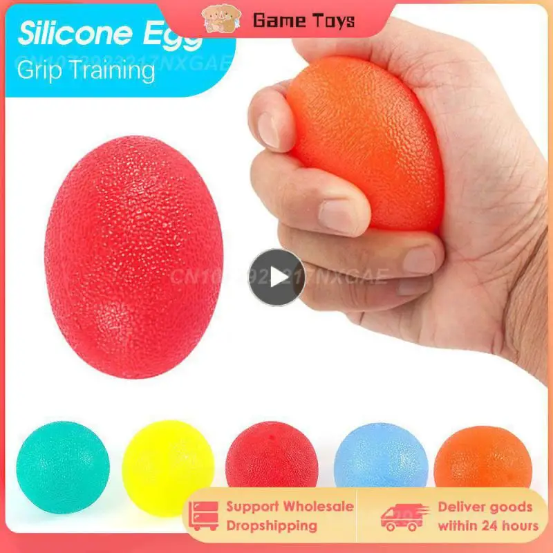 

Increase Muscles Hand Strengthener Comfortable Relief Power Ball Flexible Eveloping Hand Grip Silicone Ball Fitness Equipment