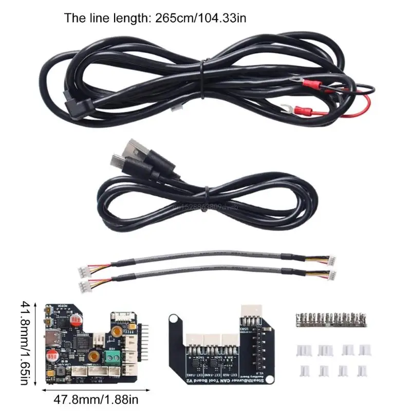 COMBO V2 StealthBurner CAN USB-плата TMC2209 STM32F072 с удлинителем для аксессуаров 3D-принтеров