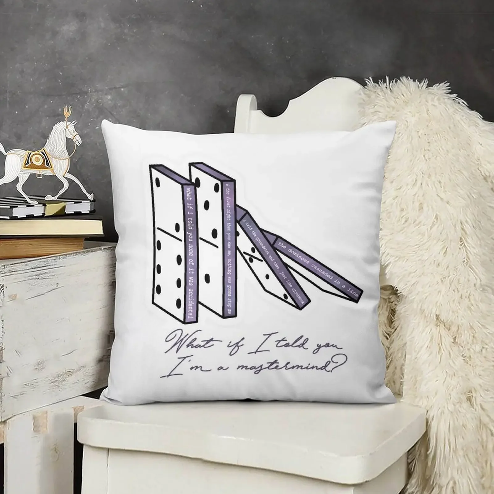 I'm a Mastermind Декоративная подушка для девочек в стиле аниме Рождественская