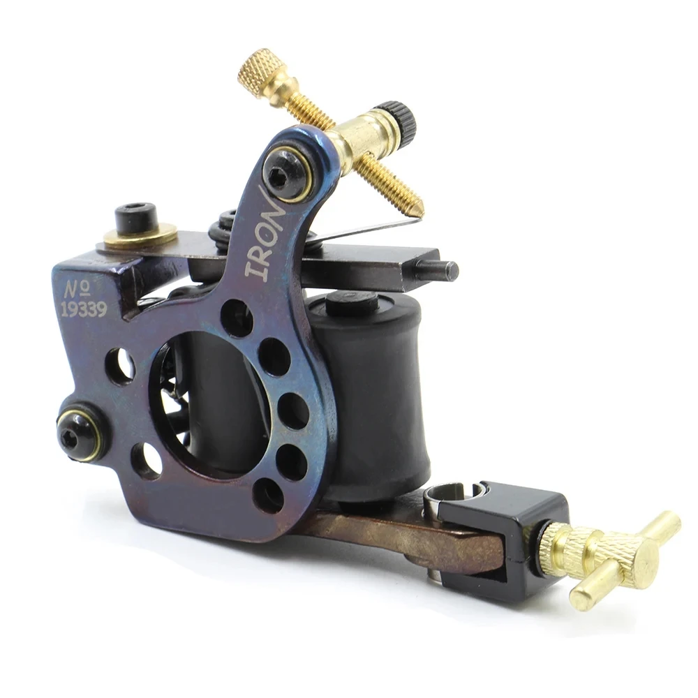 Полный набор для татуировки Машины Пистолет Набор чернил Мини-источник питания