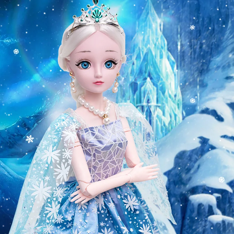 

Новинка 1/3 BJD мяч соединенный коричневый синий 60 см кукла может мигать куклы с Полный комплект одежды обувь макияж Игрушки для девочек подар...
