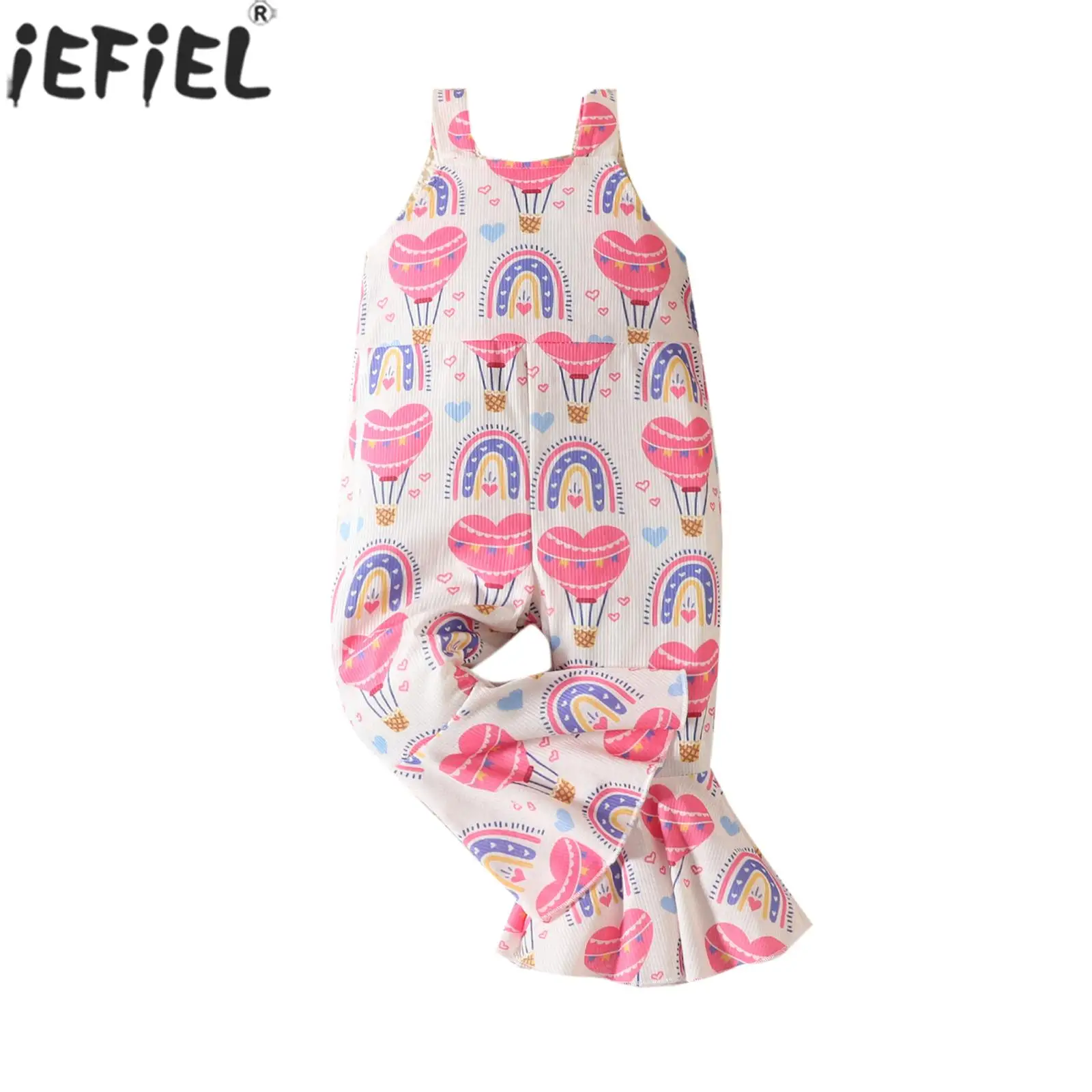 

Детский Повседневный комбинезон на подтяжках, с принтом Love