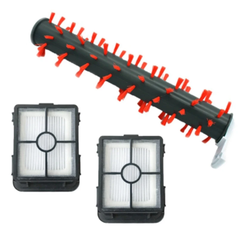 

2554A Roller Brush Filter Set for Bissell Crosswave Cordless Max Series 2554 2590 2593 2596 Wet Dry Vacuum Cleaner Parts