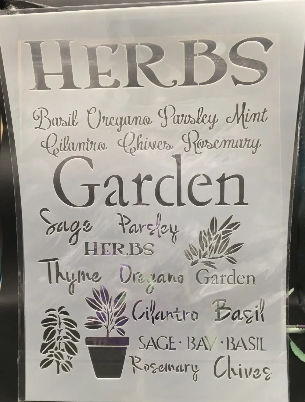 

Трафареты для декорирования F5145