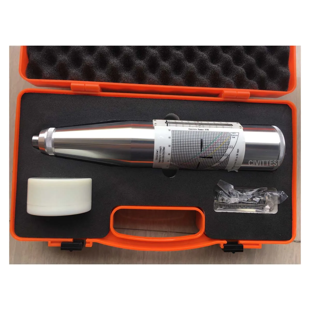 

60Mpa 2.207J Concrete Strength NDT Test Concrete Rebound Hammer Schmidt Hammer