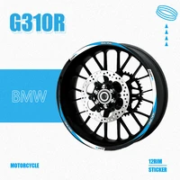 12pcs for bmw g310r g310 r g 310r motorcycle reflective tire decals wheels moto stickers decoration protection rim sticker