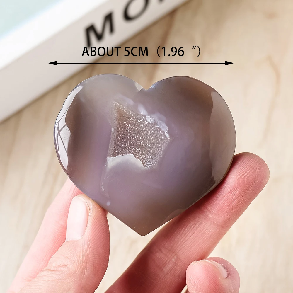

Кристалл агат сердце Runyangshi