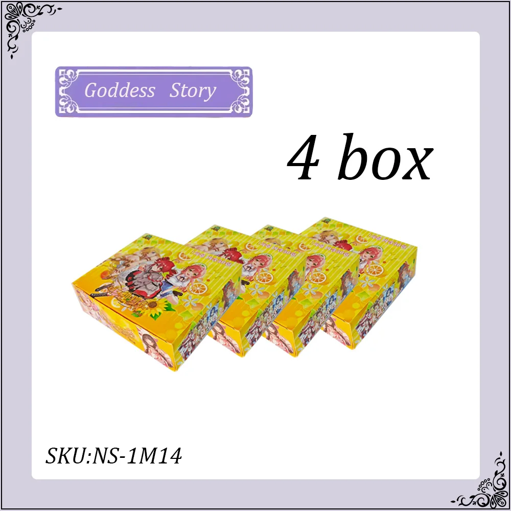 Фото Коллекционная карточка NS-1M14 Goddess Story: Аниме-девушка в купальнике, праздничный набор, бустер-бокс, игрушка, рождественский подарок №4