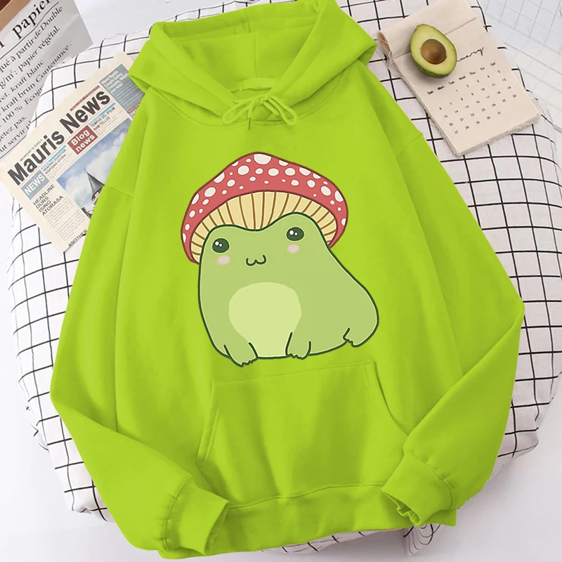 Fashion Brand Men's Hoodies 2022 Spring Autumn Male Casual Hoodies Sweatshirts Mushroom Frogs Men's Hoodies Sweatshirt Tops